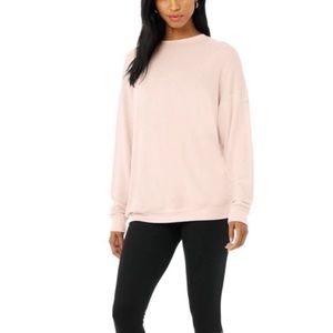 Alo Yoga Soho Pullover Dusty Rose | xs NWT